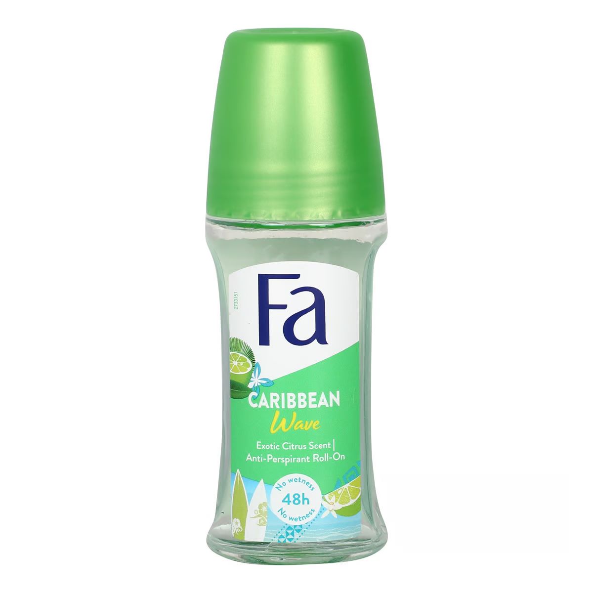 Picture of International UAE product FA CARIBBEAN Wave body deodorant Roll on for male / female - 50 ml
