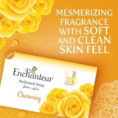 Picture of International Malaysian product Enchanteur CHARMING Soap used for male/ female - 125 gm