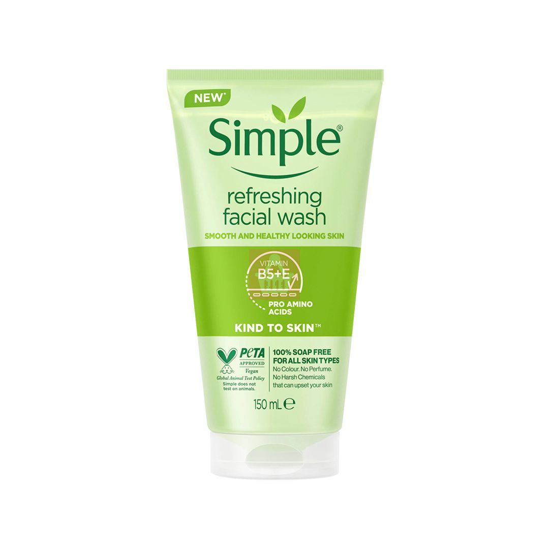 Picture of International UK product Simple moisyurising facial wash used for male/ female - 150 ml e