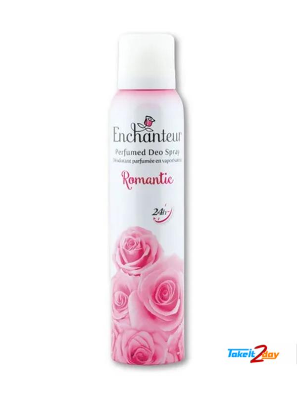 Picture of International Malaysian product Enchanteur Ramantic Body Spray used for male/female - 150 ml
