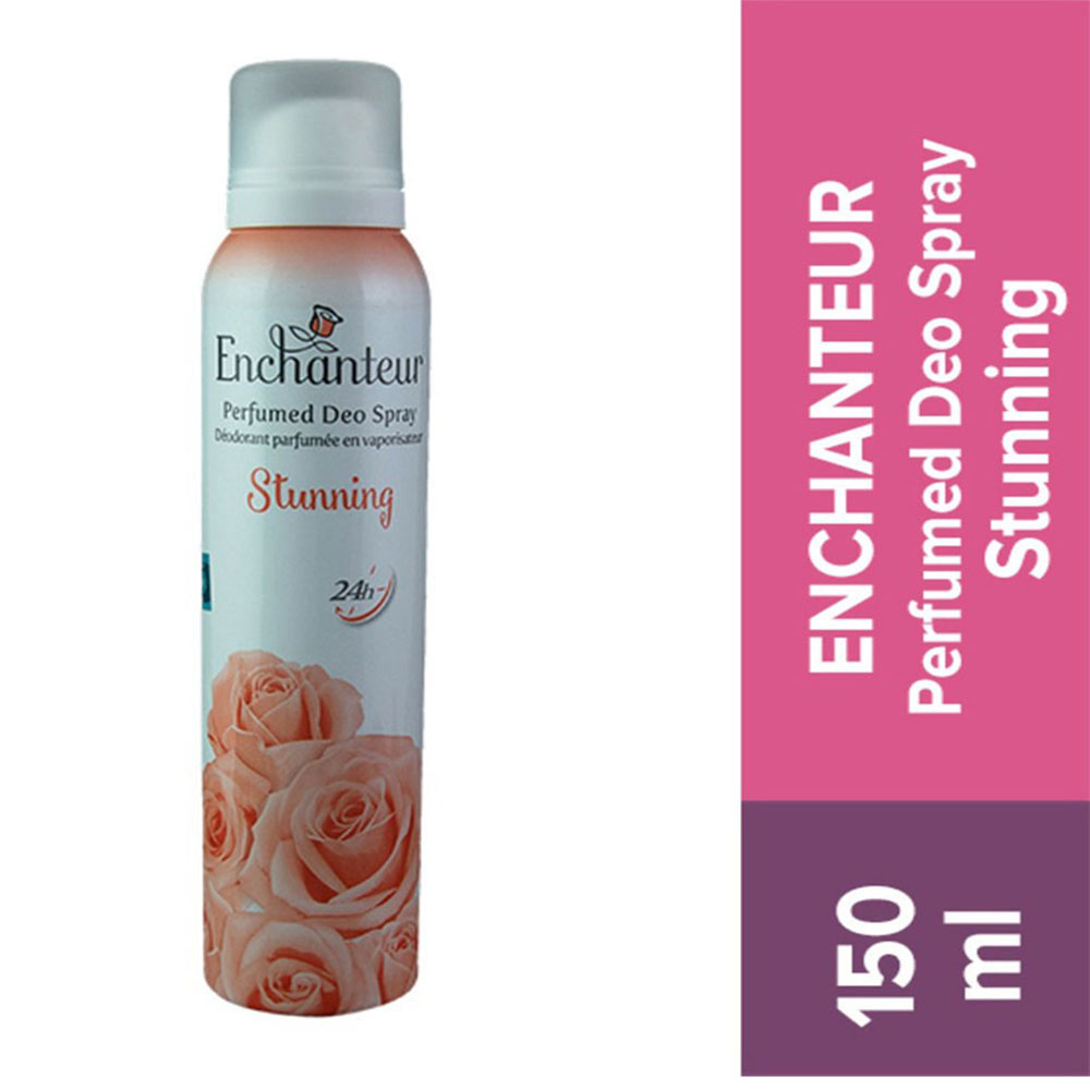 Picture of International Malaysian product Enchanteur Stunning Body Spray used for male/female - 150 ml