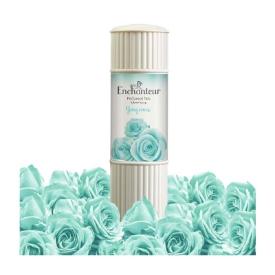 Picture of International Malaysian product Enchanteur Talcum Gorgeous Powder used for male/female - 125 gm