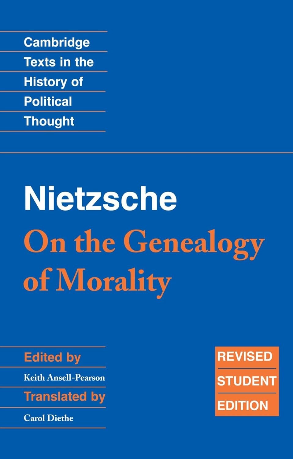 Picture of On the Genealogy of Morality by Friedrich Nietzsche - Premium - Paperback