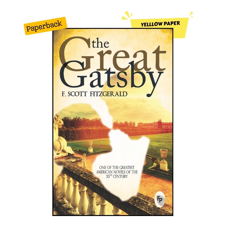 Picture of The Great Gatsby by F. Scott Fitzgerald - Yellow - Paperback