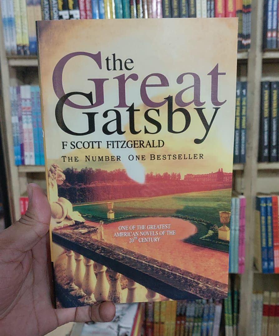 Picture of The Great Gatsby by F. Scott Fitzgerald - Yellow - Paperback