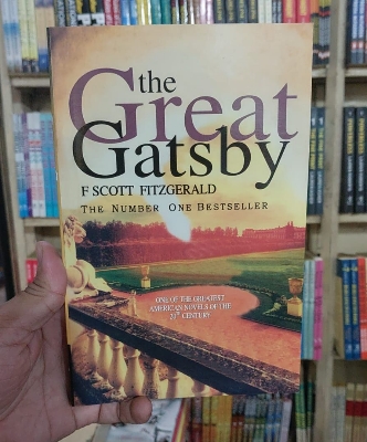 Picture of The Great Gatsby by F. Scott Fitzgerald - Yellow - Paperback