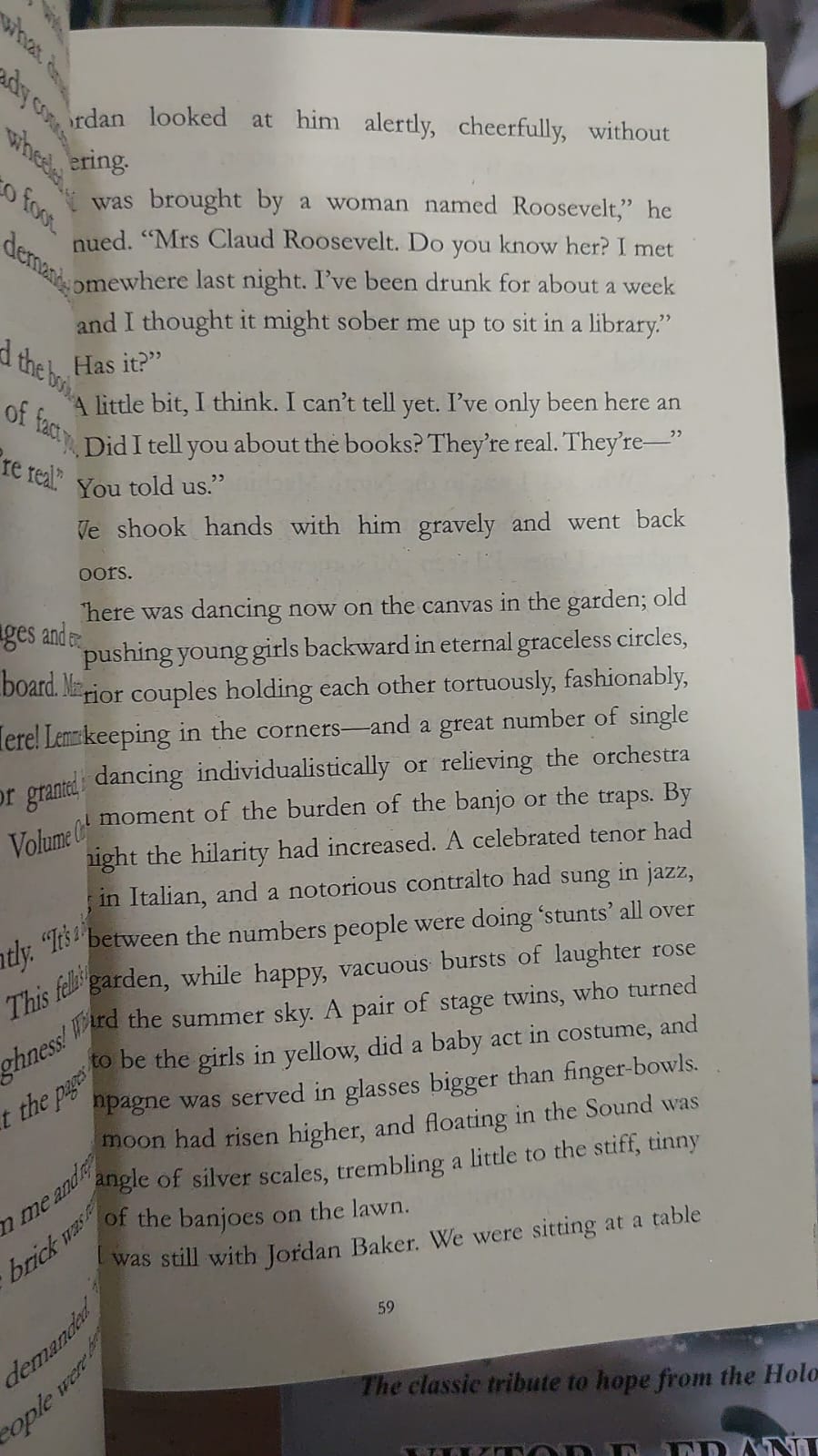 Picture of The Great Gatsby by F. Scott Fitzgerald - Yellow - Paperback