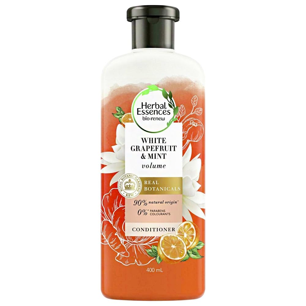 Picture of International Thailand product hair care Herbal Essences  Volume White Grapefruit and Mosa Mint conditioner used for male/ female - 400 ml