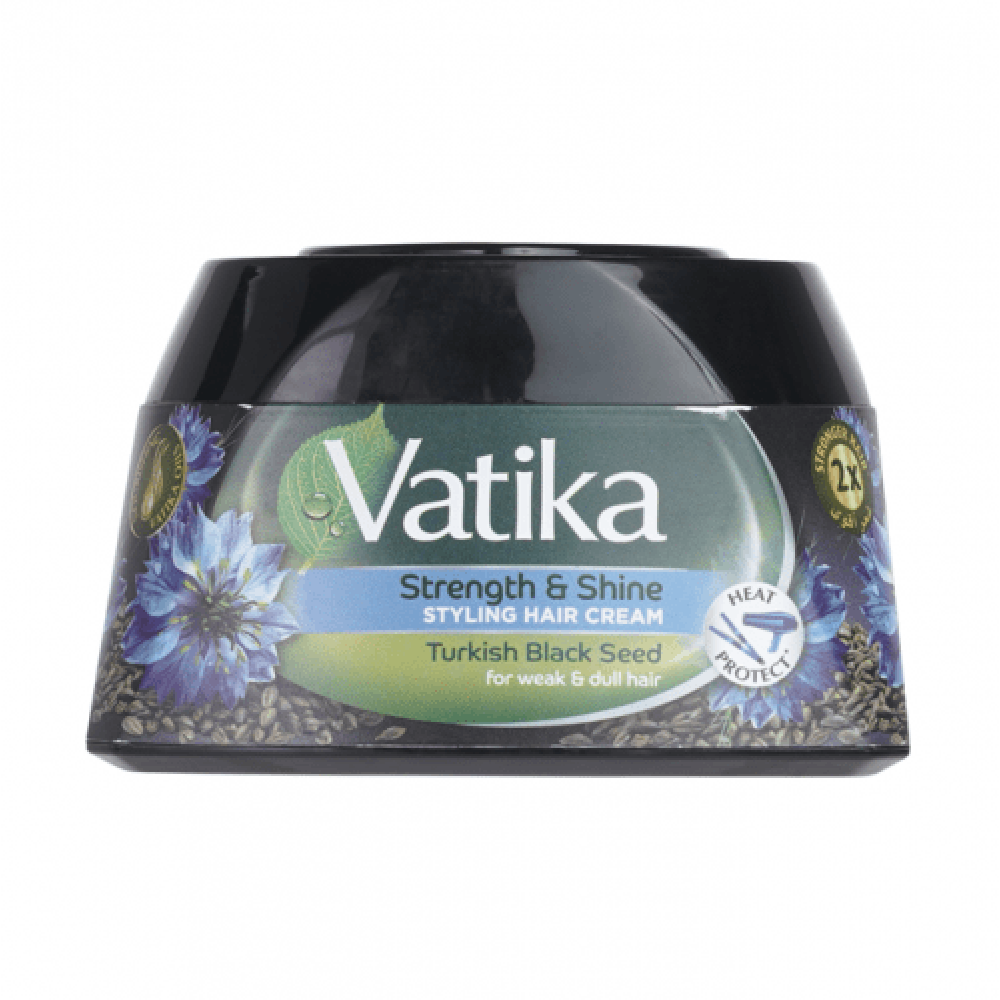 Picture of International Hair treatment UAE product Vatika Strength and Shine Hair cream used for male/ female 1 Piece- 140 ml