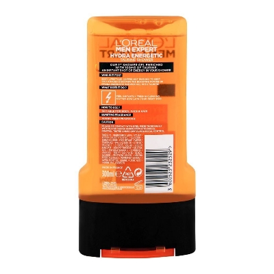 Picture of International Thailand product Loreal Shower gel Hydra Energetic used for male - 300 ml