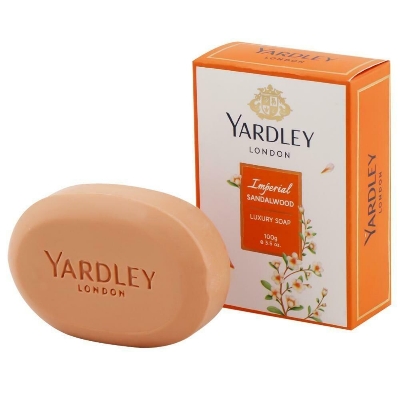 Picture of International England product Yardley LONDON IMPERIAL SANDALWOOD body soap - 100 gm