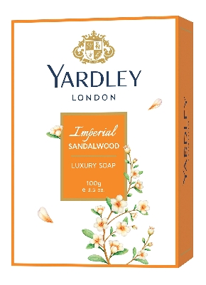 Picture of International England product Yardley LONDON IMPERIAL SANDALWOOD body soap - 100 gm