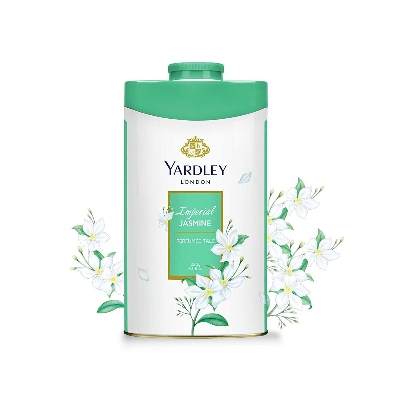 Picture of International England product Yardley IMPERIAL JASMINE talcum powder used for male/ female/ baby - 250 GM