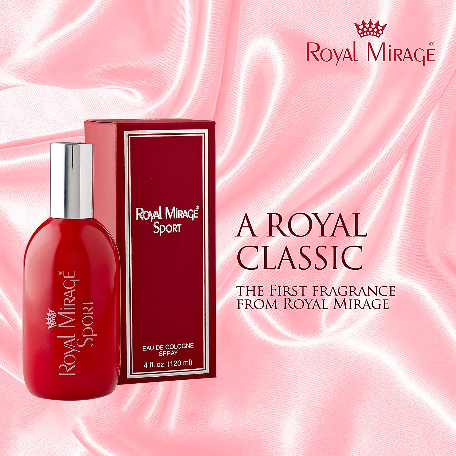 Picture of International UAE product Body perfume party scent Royal mirage SPORT used for male/ female - 120 ml