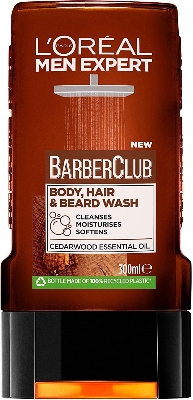 Picture of International Thailand product Loreal Shower gel BARBERCLUB used for male - 300 ml
