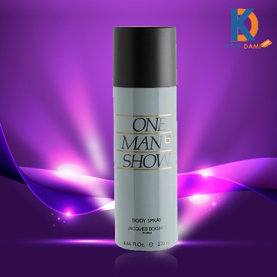 Picture of International France product One Man show body spray silver edition used for male - 200 ml