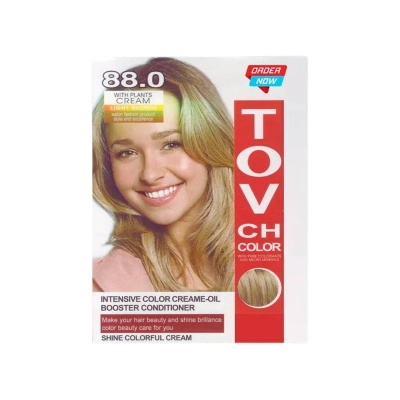 Picture of International Hair styling China product TOVCHCOLOR hair color used for male / female shade no 88.0 - 80 ml X 2
