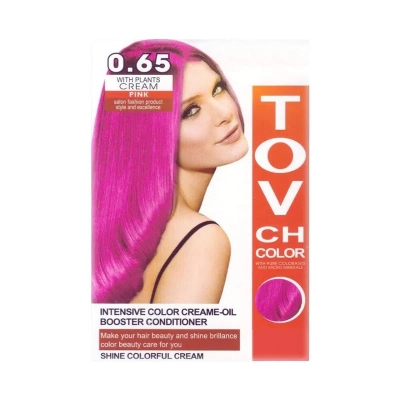 Picture of International Hair styling China product TOVCHCOLOR hair color used for male / female shade no 0.65 - 80 ml X 2