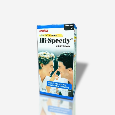 Picture of International Korean product hair styling hair care Hi speedy hair color - 60 gm