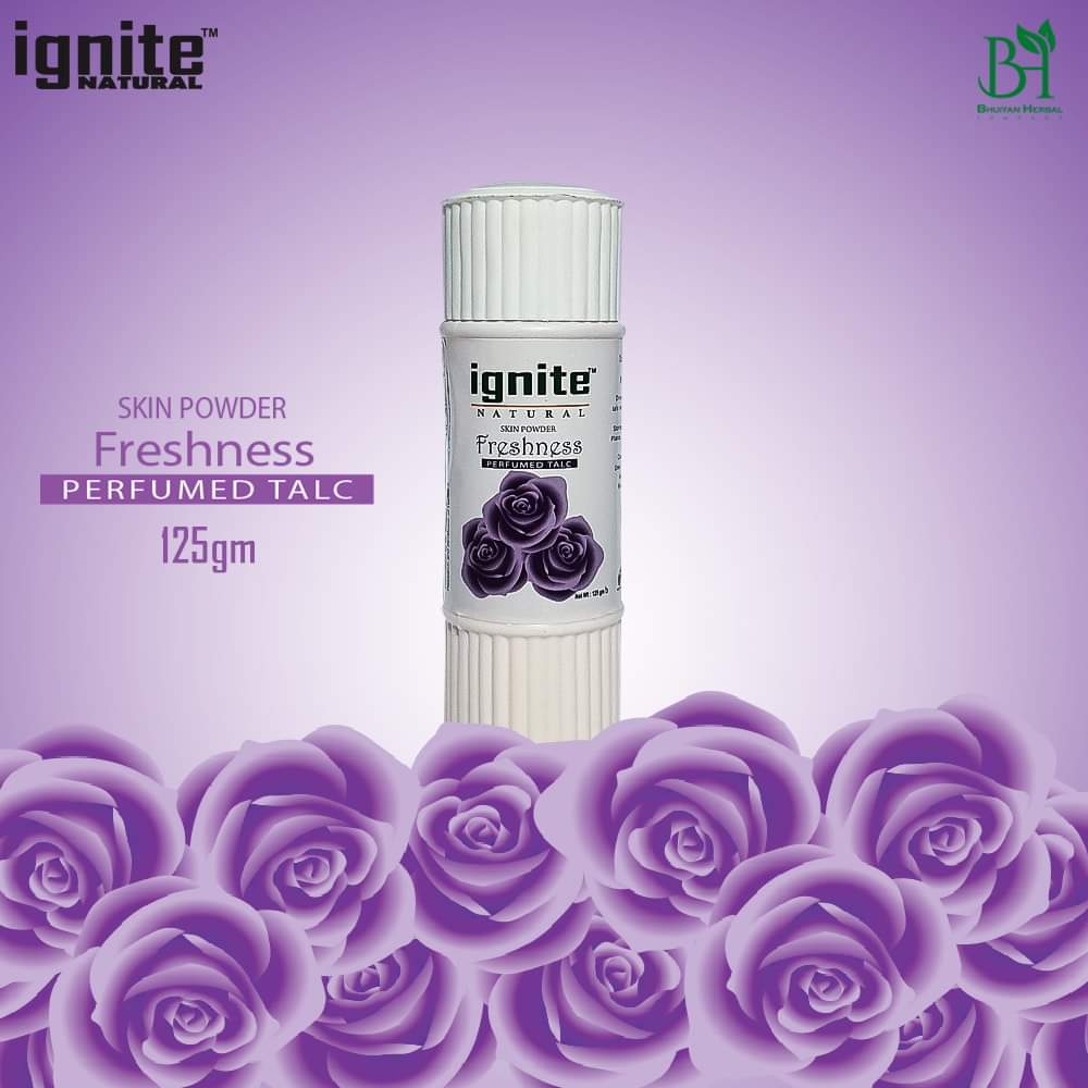 Picture of BSTI APPROVED Indian product Ignite Freshness talcum powder - 125 gm