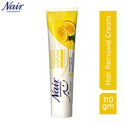 Picture of International UK product unwanted Hair removal cream Nair lemon fragrance used for male/ female - 110 ml