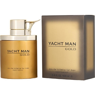 Picture of International UAE product Body perfume party scent Yacht man GOLD scent used for male - 100 ml
