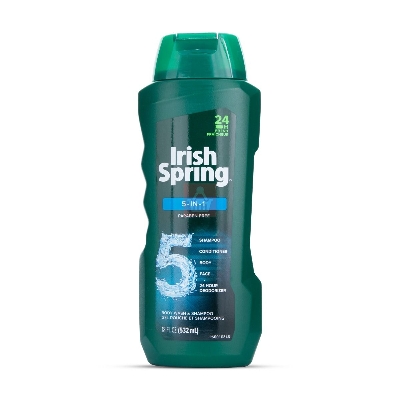 Picture of International Thailand product Body wash Shower Irish spring 5-IN-1 gel used for male female - 532 ml