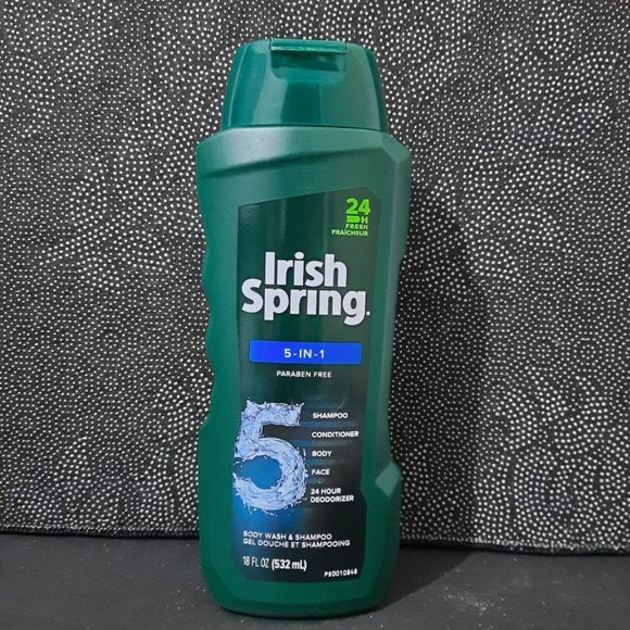 Picture of International Thailand product Body wash Shower Irish spring 5-IN-1 gel used for male female - 532 ml