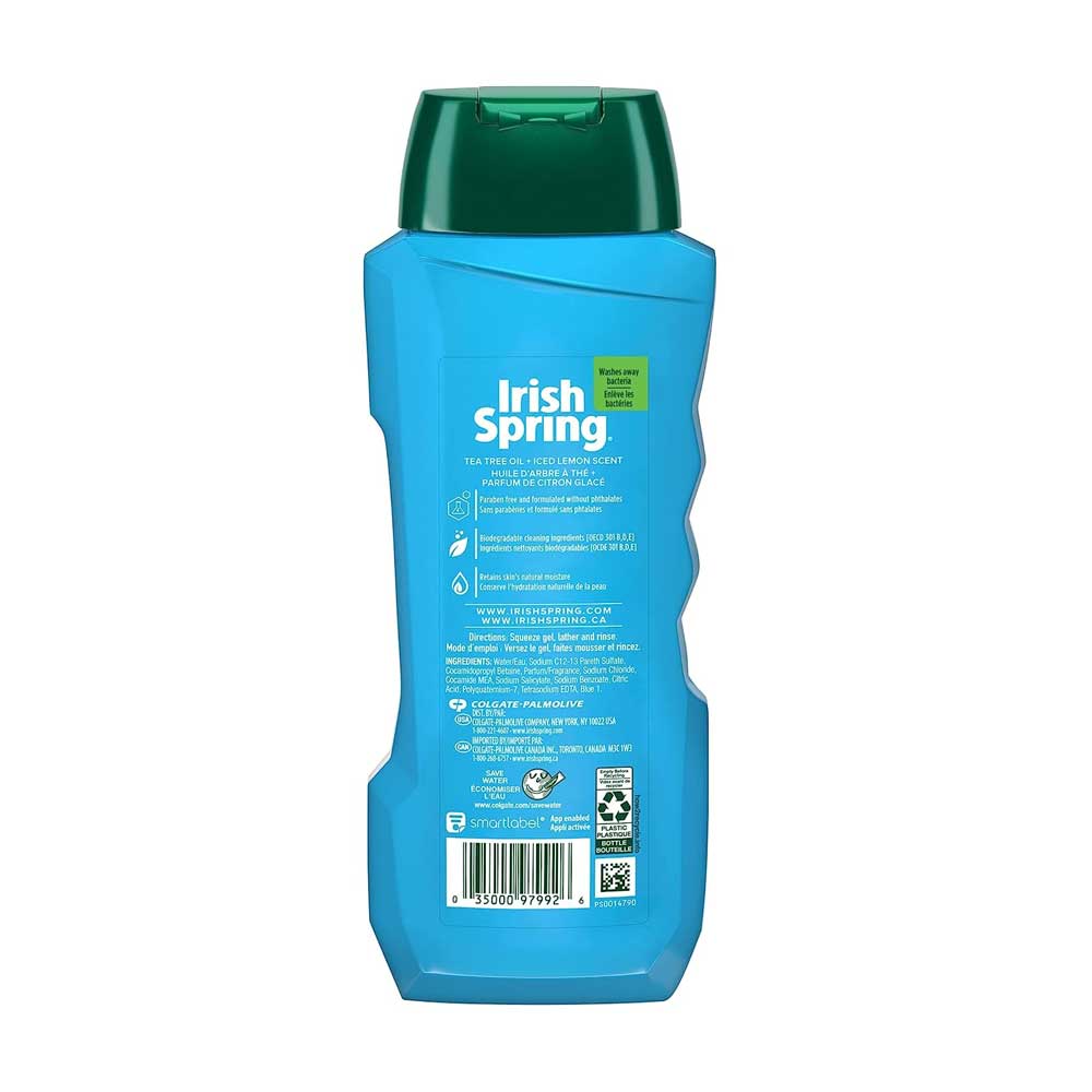 Picture of International Thailand product Body wash Shower Irish spring ULTIMATE WAKEUP gel used for male female - 532 ml