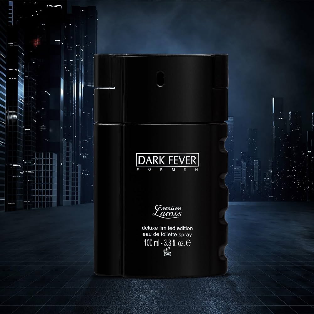 Picture of International UAE product Body perfume party scent creation Lamis Dark Fever used for male - 100 ml