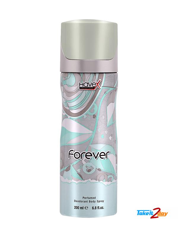 Picture of International UAE product Body spray party scent Havex Forever used for female - 200 ml