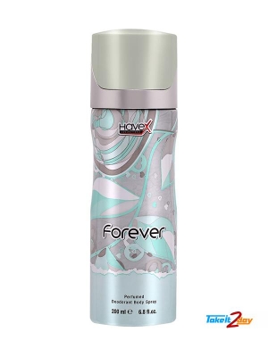 Picture of International UAE product Body spray party scent Havex Forever used for female - 200 ml
