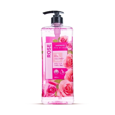 Picture of International Thailand product Body wash Watsons ROSE Shower gel used for male/ female - 1000 ml