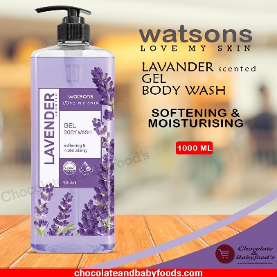 Picture of International Thailand product Body wash Watsons LAVENDER Shower gel used for male/ female - 1000 ml