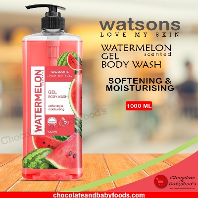 Picture of International Thailand product Body wash Watsons WATERMELON Shower gel used for male/ female - 1000 ml