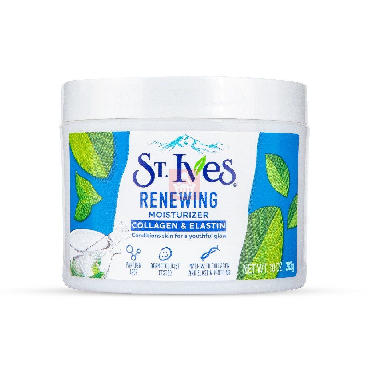 Picture of International France product St Ives cream Renewing collagen Elastin facial moisturizer - 283 GM