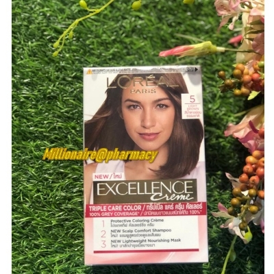 Picture of International Thailand product smart looking Hair color L'Oréal shade no 5 used for male/female - 205 ml