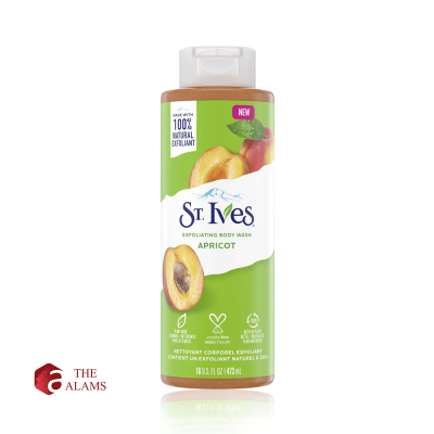 Picture of International USA product ST Ives Apricot Shower gel body wash used for Male/ female - 473 ml