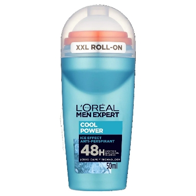 Picture of International Thailand product LOREAL cool power body deodorant Roll on for male - 50 ml