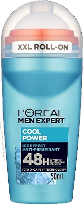 Picture of International Thailand product LOREAL cool power body deodorant Roll on for male - 50 ml