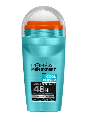 Picture of International Thailand product LOREAL cool power body deodorant Roll on for male - 50 ml