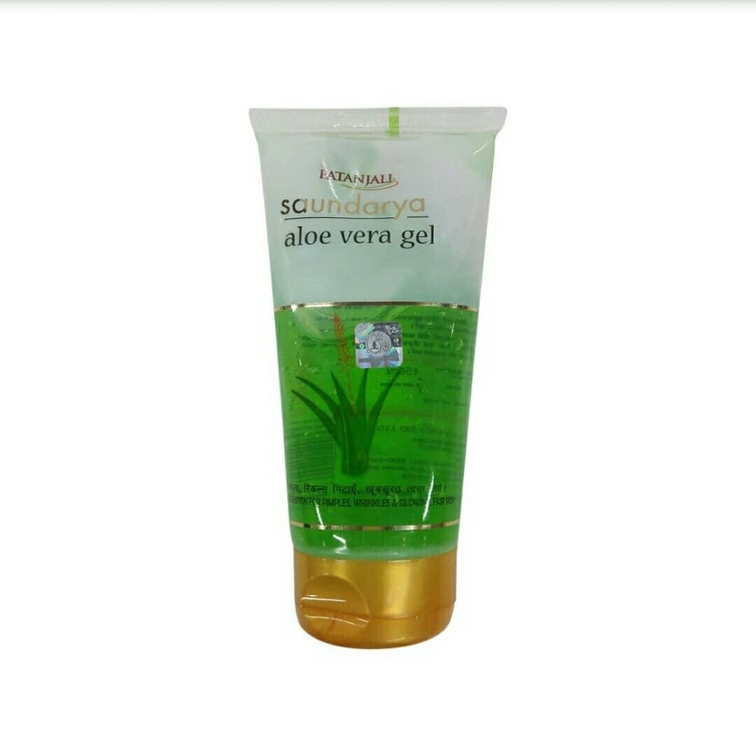 Picture of Indian product Face refreshment Face wash patanjali aloe Vera gel - 150 ml