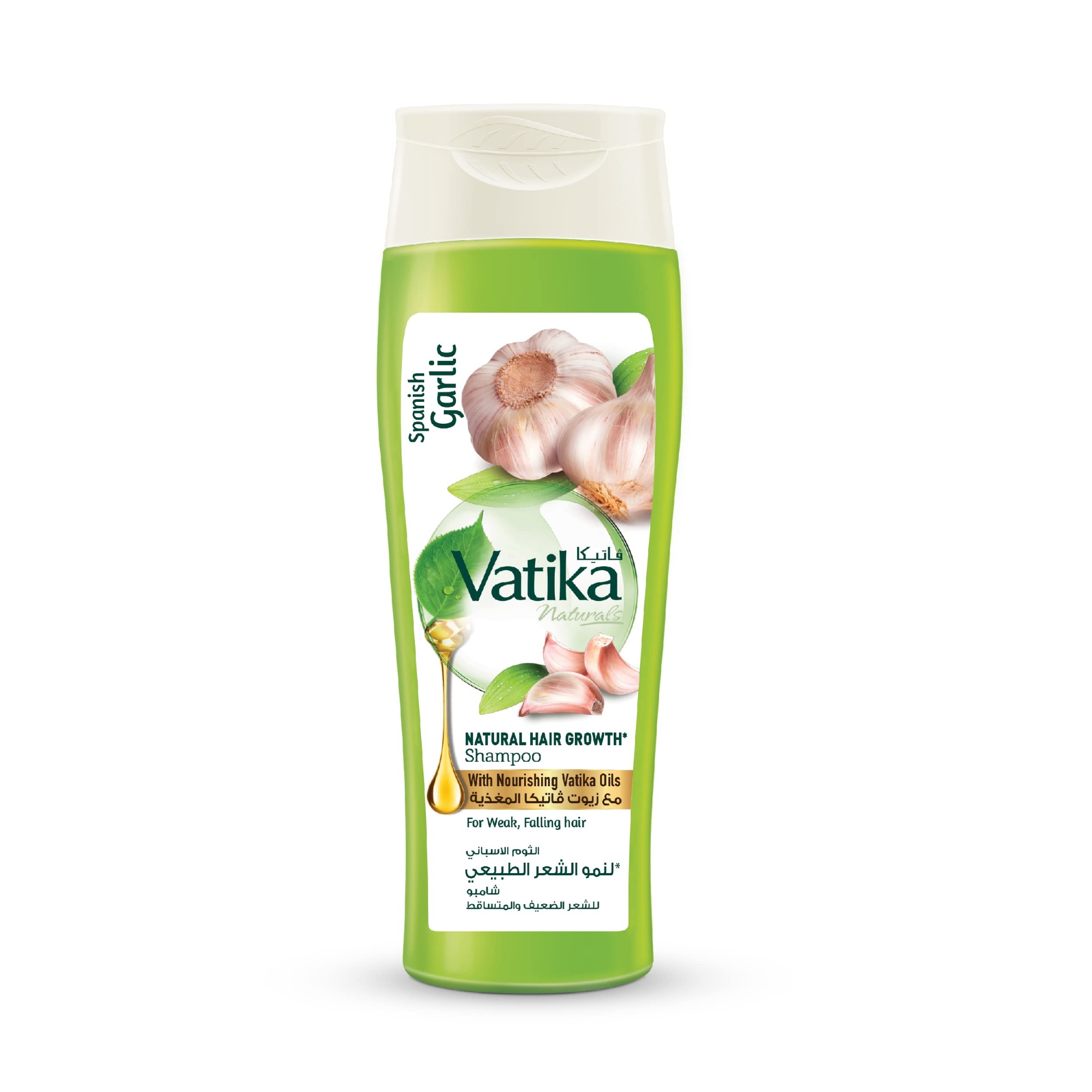 Picture of International UAE product Hair care Shampoo -Spanish & Garlic- used for male/ female - 400 ml