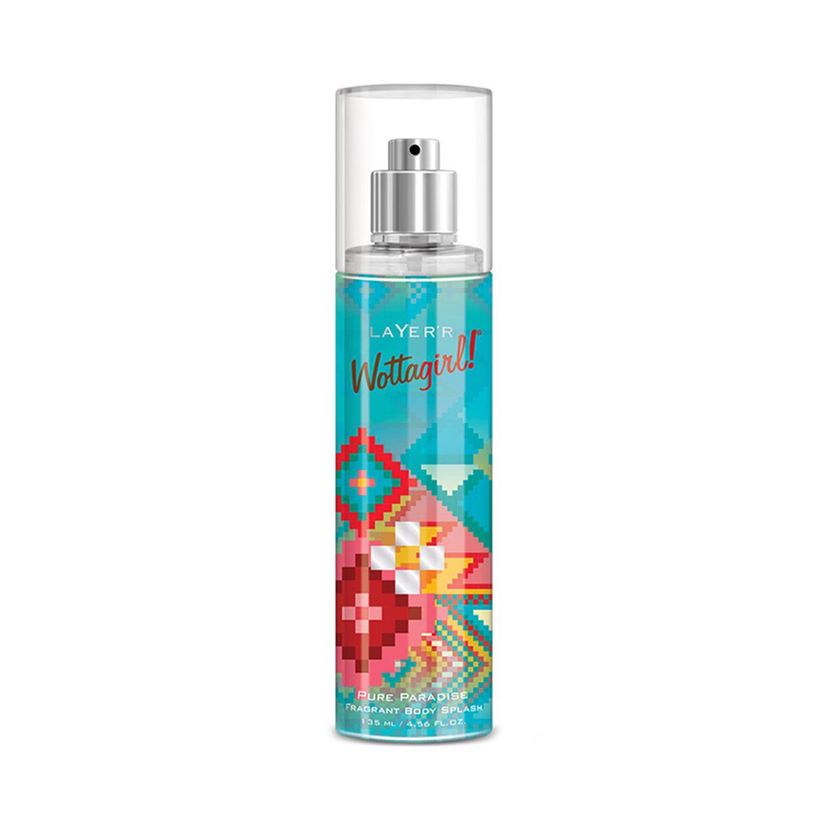 Picture of Indian product Body Perfume Party scent Layer'r Shot Pure Paradise Body mist for Women - 135 ml