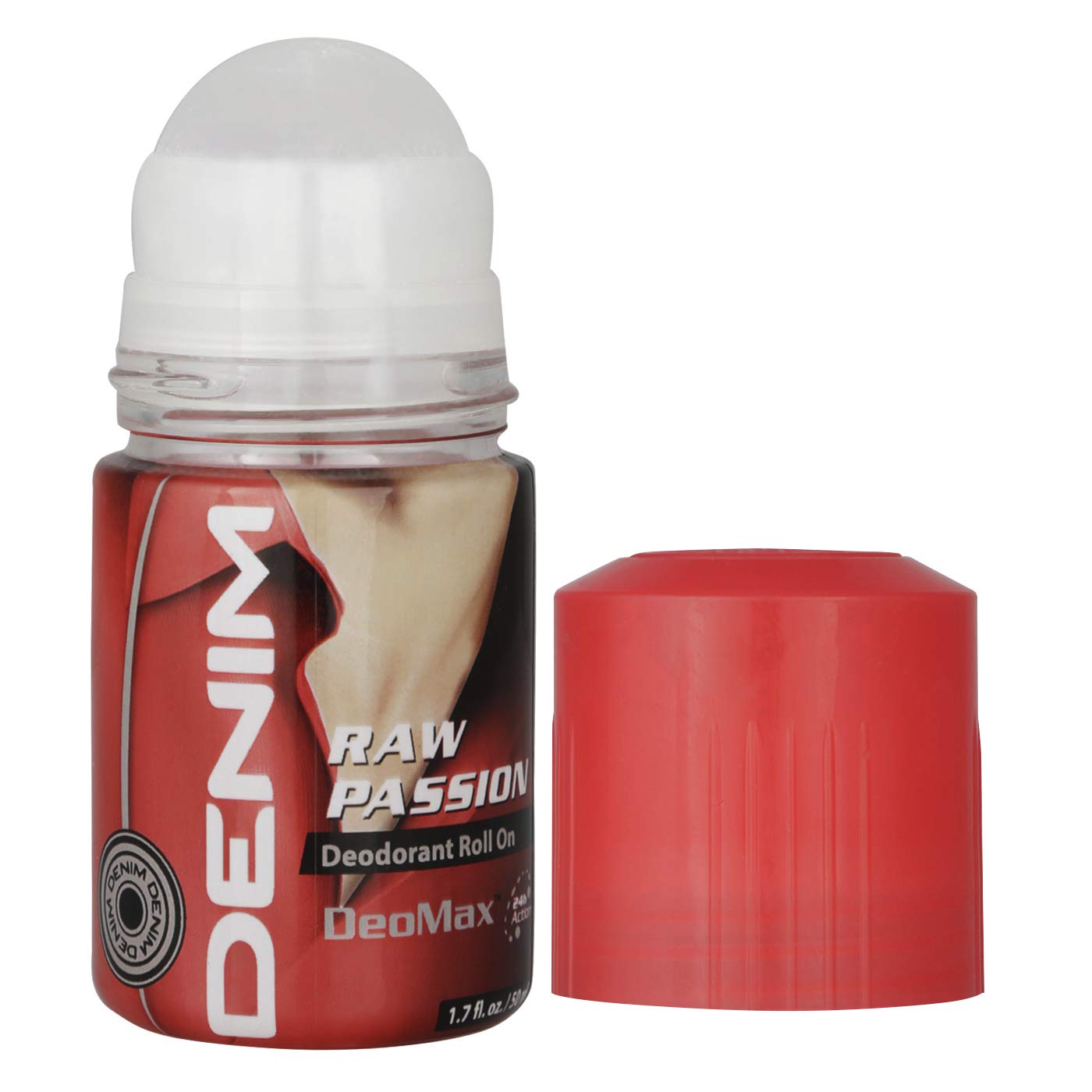 Picture of International UAE product DENIM Raw Passion body deodorant Roll on for male - 50 ml