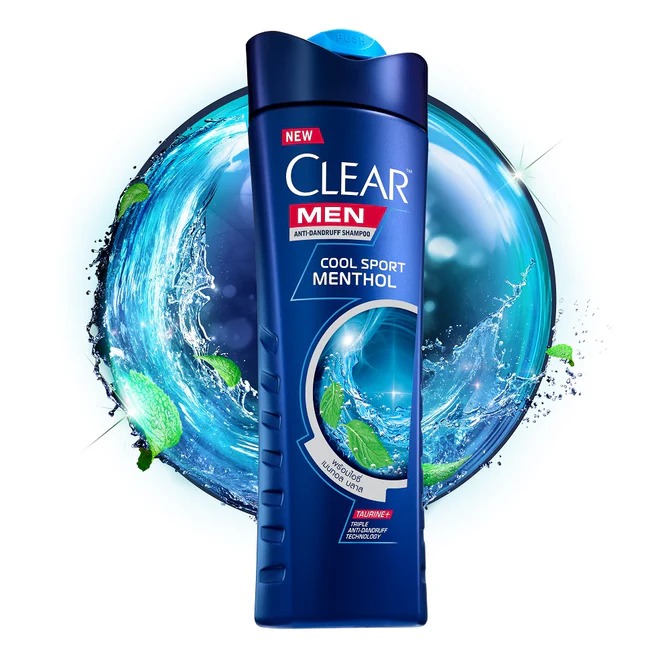 Picture of International Thailand product Hair care products Hair care shampoo Clear MEN -COOL SPORT MENTHOL- used for MEN- 320 ml