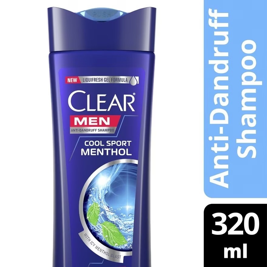 Picture of International Thailand product Hair care products Hair care shampoo Clear MEN -COOL SPORT MENTHOL- used for MEN- 320 ml