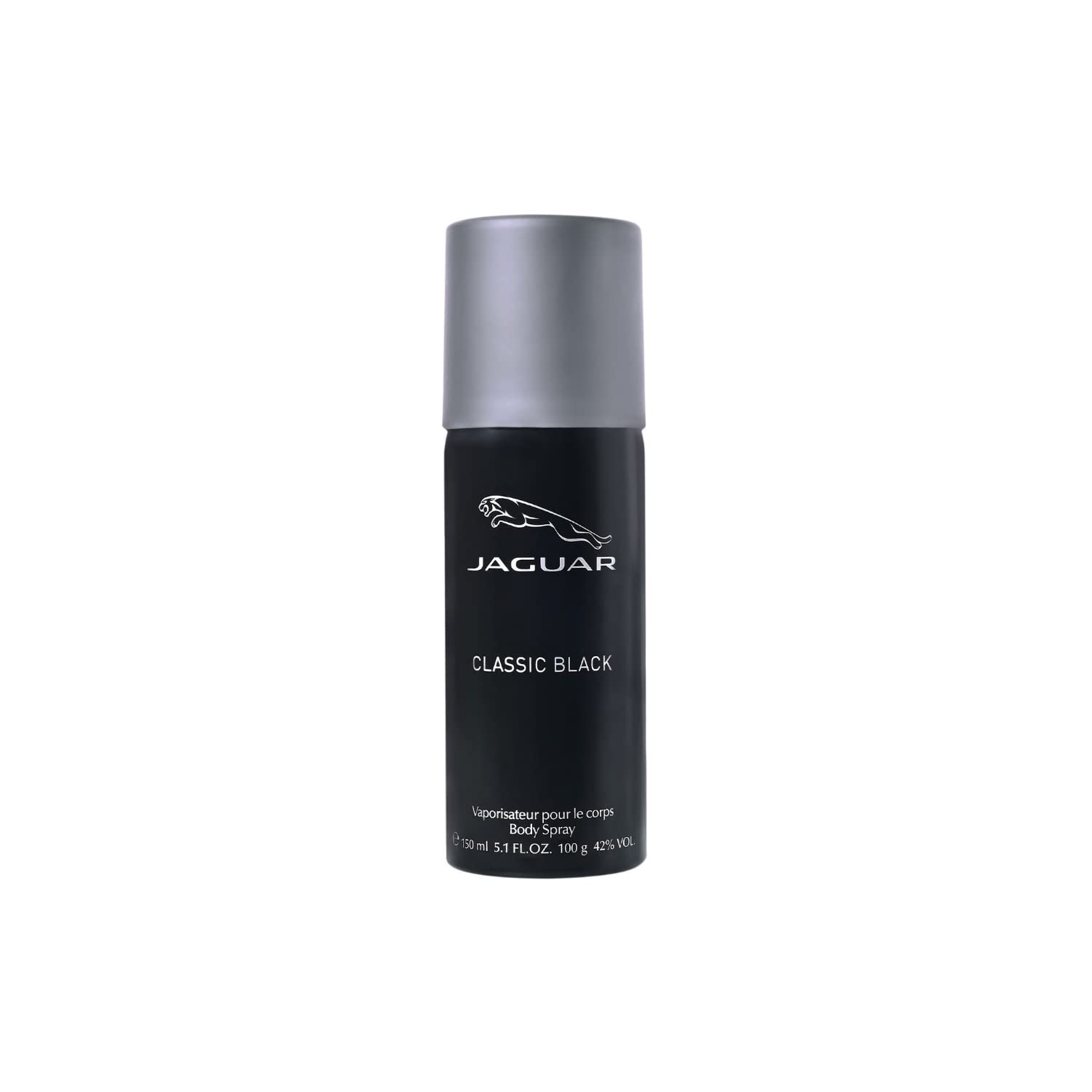 Picture of International France product Body Spray Jaguar Classic Black for Men - 150 ml