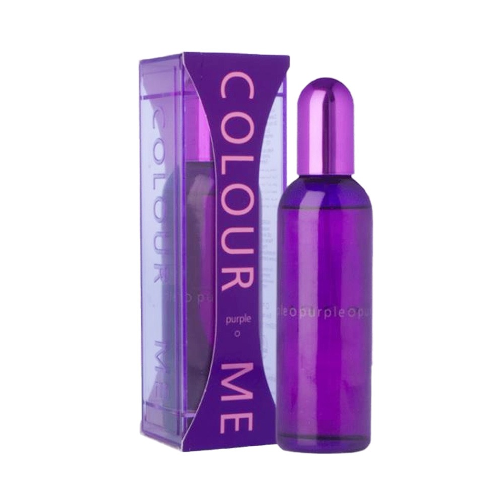Picture of International UAE product Body perfume party scent Colour Me Purple Used for female - 100 ml