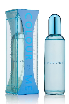 Picture of International UAE product Body perfume party scent Colour Me Sky Blue Used for female - 100 ml